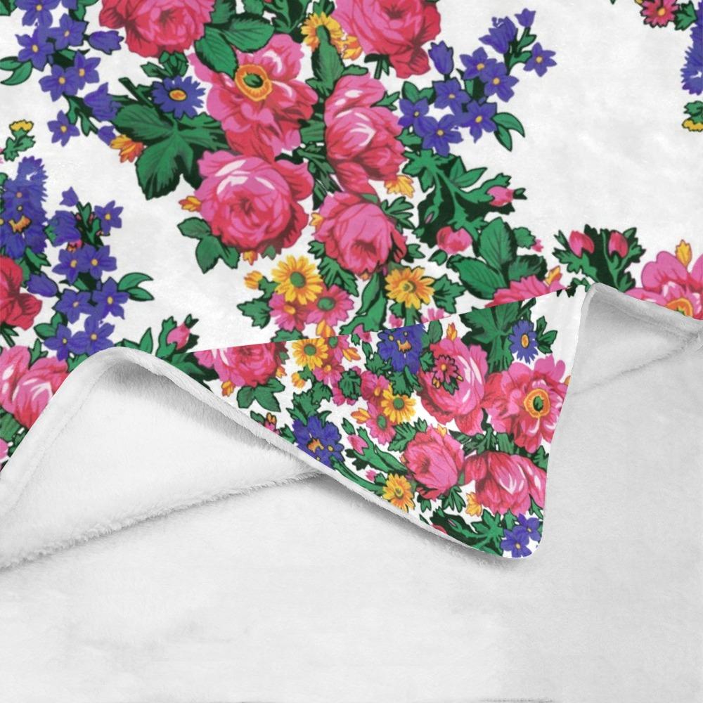 Kokum's Revenge White X-Large Micro Fleece Blanket by 49 Dzine (image 4)