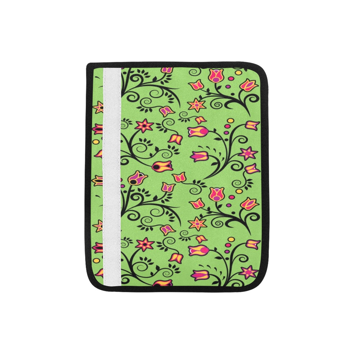 LightGreen Yellow Star Car Seat Belt Cover 7''x12.6'' (Pack of 2) Car Seat Belt Cover 7x12.6 (Pack of 2) e-joyer 
