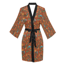 Load image into Gallery viewer, Lily Sierra Long Sleeve Kimono Robe Long Sleeve Kimono Robe e-joyer 
