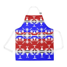 Load image into Gallery viewer, Limited Edition Veteran&#39;s Between the Mountai All Over Print Apron All Over Print Apron e-joyer 
