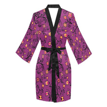 Load image into Gallery viewer, Lollipop Star Long Sleeve Kimono Robe Long Sleeve Kimono Robe e-joyer 
