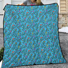 Load image into Gallery viewer, Cosmic Whispers Pastel Rainy Horizon Lightweight Quilt
