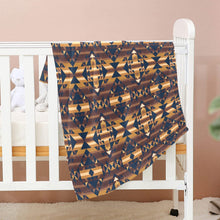 Load image into Gallery viewer, Marron Cloud Baby Blanket 30&quot;x40&quot; Baby Blanket 30&quot;x40&quot; e-joyer 
