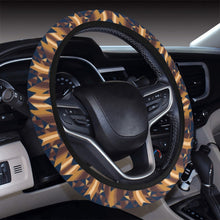 Load image into Gallery viewer, Marron Cloud Steering Wheel Cover with Elastic Edge Steering Wheel Cover with Elastic Edge e-joyer 
