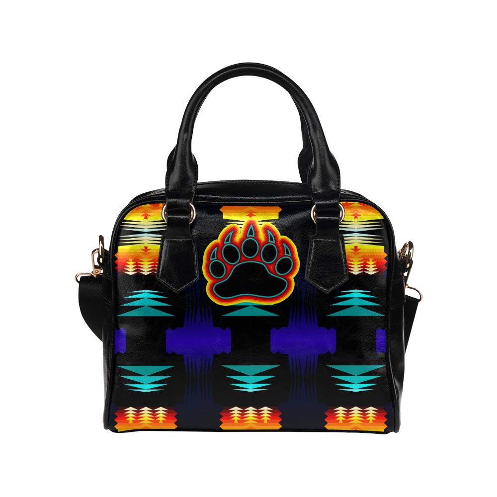 Midnight Sage Shoulder Handbag