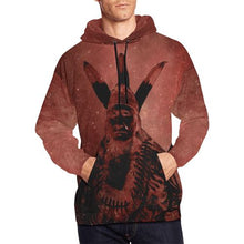 Load image into Gallery viewer, Native Man Sierra All Over Print Hoodie for Men (USA Size) (Model H13) All Over Print Hoodie for Men (H13) e-joyer 
