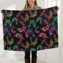 Load image into Gallery viewer, Neon Floral Eagles Baby Blanket 40&quot;x50&quot; Baby Blanket 40&quot;x50&quot; e-joyer 
