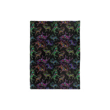 Load image into Gallery viewer, Neon Floral Elks Baby Blanket 30&quot;x40&quot; Baby Blanket 30&quot;x40&quot; e-joyer 
