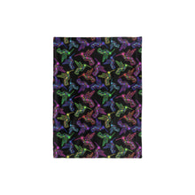 Load image into Gallery viewer, Neon Floral Hummingbirds Baby Blanket 30&quot;x40&quot; Baby Blanket 30&quot;x40&quot; e-joyer 
