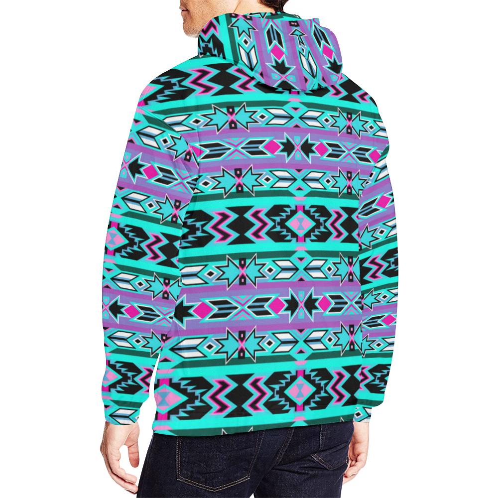 Northeast Journey All Over Print Hoodie for Men (USA Size) (Model H13) All Over Print Hoodie for Men (H13) e-joyer 