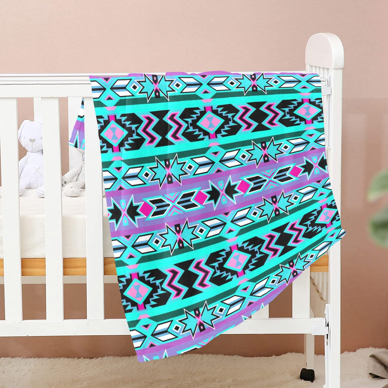 Northeast Journey Baby Blanket 40"x50" Baby Blanket 40"x50" e-joyer 