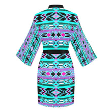 Load image into Gallery viewer, Northeast Journey Long Sleeve Kimono Robe Long Sleeve Kimono Robe e-joyer 
