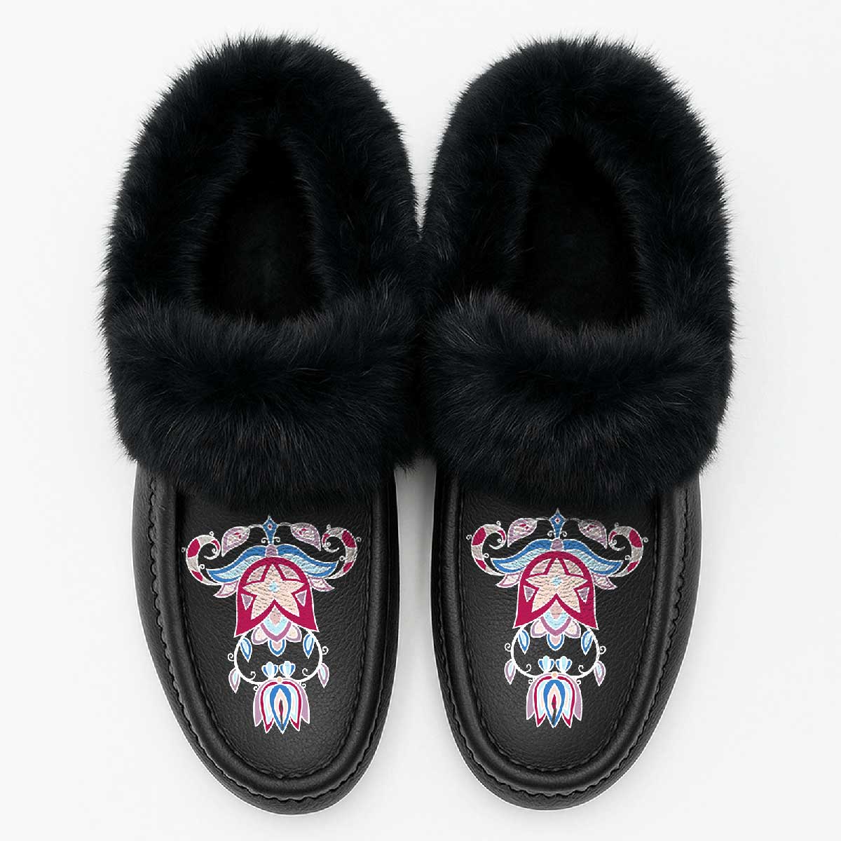 Northern Ember Fur Moccasin