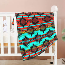 Load image into Gallery viewer, Okotoks Arrow Baby Blanket 40&quot;x50&quot; Baby Blanket 40&quot;x50&quot; e-joyer 
