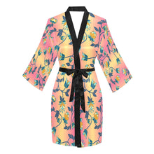 Load image into Gallery viewer, Orange Days Long Sleeve Kimono Robe Long Sleeve Kimono Robe e-joyer 
