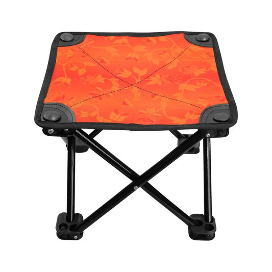 Orange Days Folding Fishing Stool