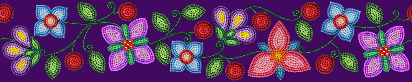 Petal Harmony Printed Ribbon Bundle
