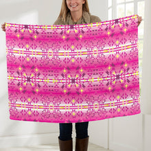 Load image into Gallery viewer, Pink Star Baby Blanket 40&quot;x50&quot; Baby Blanket 40&quot;x50&quot; e-joyer 
