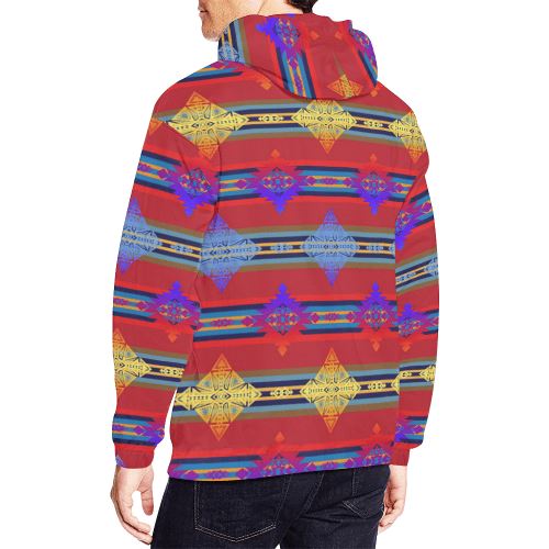 Plateau Gathering All Over Print Hoodie for Men (USA Size) (Model H13) All Over Print Hoodie for Men (H13) e-joyer 