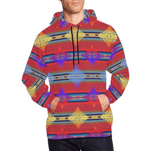 Plateau Gathering All Over Print Hoodie for Men (USA Size) (Model H13) All Over Print Hoodie for Men (H13) e-joyer 