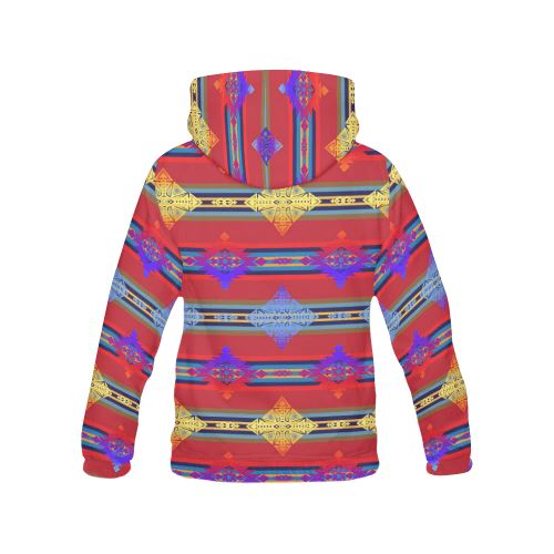 Plateau Gathering All Over Print Hoodie for Women (USA Size) (Model H13) All Over Print Hoodie for Women (H13) e-joyer 