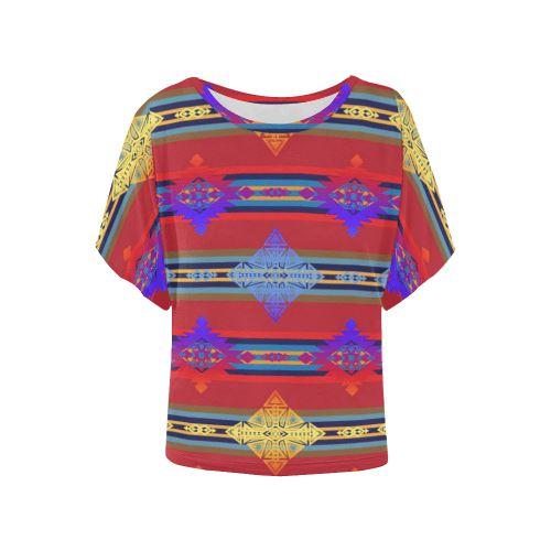 Plateau Batwing Blouse