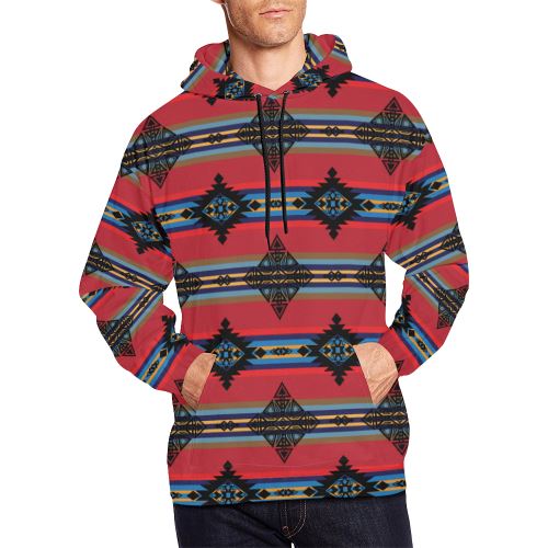 Plateau Ride All Over Print Hoodie for Men (USA Size) (Model H13) All Over Print Hoodie for Men (H13) e-joyer 
