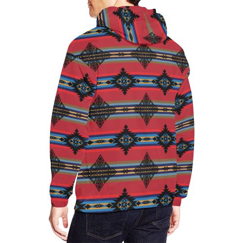 Plateau Ride All Over Print Hoodie for Men (USA Size) (Model H13) All Over Print Hoodie for Men (H13) e-joyer 