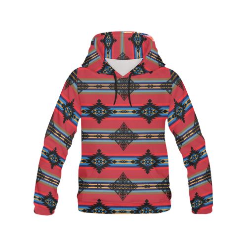 Plateau Ride All Over Print Hoodie for Women (USA Size) (Model H13) All Over Print Hoodie for Women (H13) e-joyer 