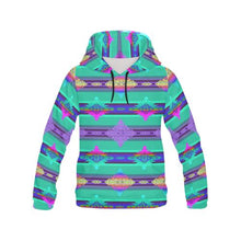 Load image into Gallery viewer, Plateau Riverrun All Over Print Hoodie for Women (USA Size) (Model H13) All Over Print Hoodie for Women (H13) e-joyer 
