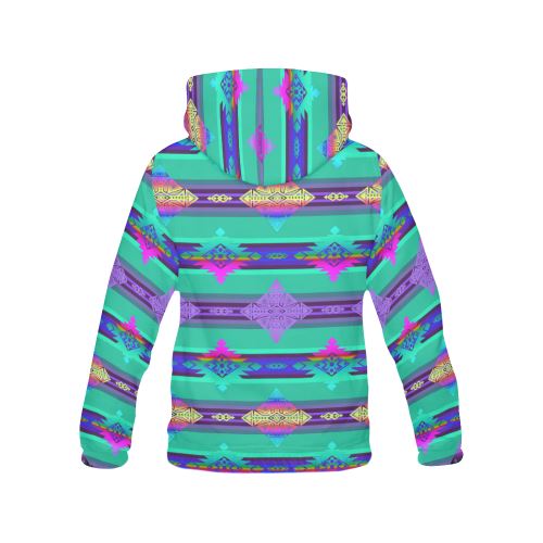 Plateau Riverrun All Over Print Hoodie for Women (USA Size) (Model H13) All Over Print Hoodie for Women (H13) e-joyer 