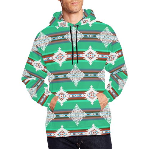 Plateau Stars All Over Print Hoodie for Men (USA Size) (Model H13) All Over Print Hoodie for Men (H13) e-joyer 
