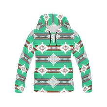 Load image into Gallery viewer, Plateau Stars All Over Print Hoodie for Women (USA Size) (Model H13) All Over Print Hoodie for Women (H13) e-joyer 
