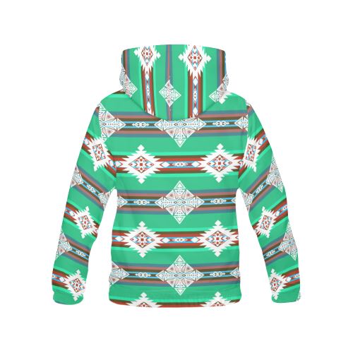 Plateau Stars All Over Print Hoodie for Women (USA Size) (Model H13) All Over Print Hoodie for Women (H13) e-joyer 