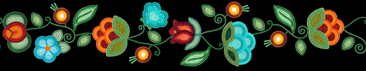 Prairie Fire Petals Printed Ribbon Bundle