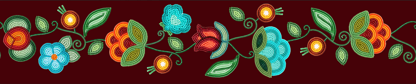 Prairie Fire Petals Printed Ribbon Bundle