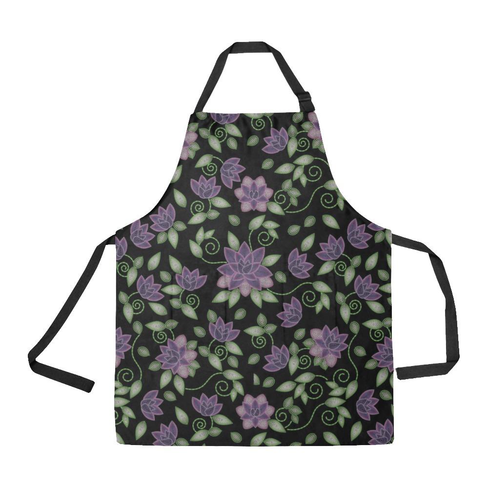 Beaded Rose Apron