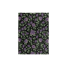 Load image into Gallery viewer, Purple Beaded Rose Baby Blanket 30&quot;x40&quot; Baby Blanket 30&quot;x40&quot; e-joyer 
