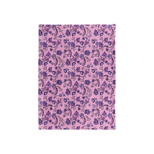 Load image into Gallery viewer, Purple Floral Amour Baby Blanket 40&quot;x50&quot; Baby Blanket 40&quot;x50&quot; e-joyer 
