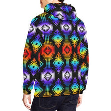 Load image into Gallery viewer, Rainbow Gathering All Over Print Hoodie for Men (USA Size) (Model H13) All Over Print Hoodie for Men (H13) e-joyer 
