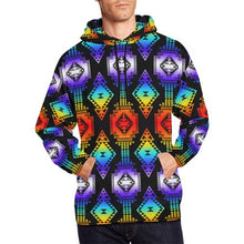 Load image into Gallery viewer, Rainbow Gathering All Over Print Hoodie for Men (USA Size) (Model H13) All Over Print Hoodie for Men (H13) e-joyer 
