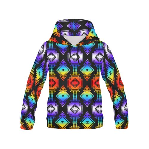 Rainbow Gathering All Over Print Hoodie for Men (USA Size) (Model H13) All Over Print Hoodie for Men (H13) e-joyer 