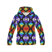 Load image into Gallery viewer, Rainbow Gathering All Over Print Hoodie for Women (USA Size) (Model H13) All Over Print Hoodie for Women (H13) e-joyer 
