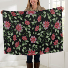 Load image into Gallery viewer, Red Beaded Rose Baby Blanket 40&quot;x50&quot; Baby Blanket 40&quot;x50&quot; e-joyer 
