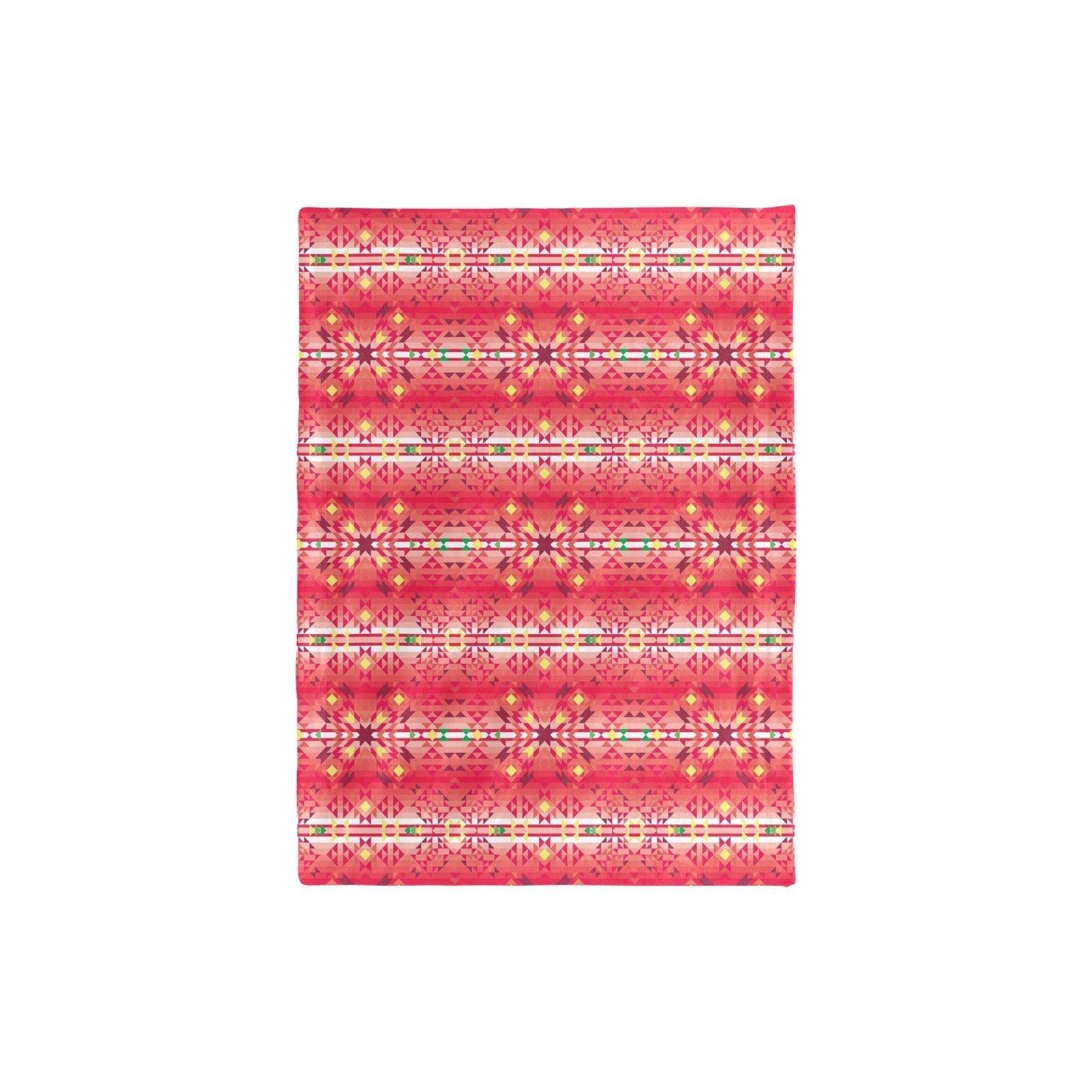 Red Pink Star Baby Blanket 30"x40" Baby Blanket 30"x40" e-joyer 