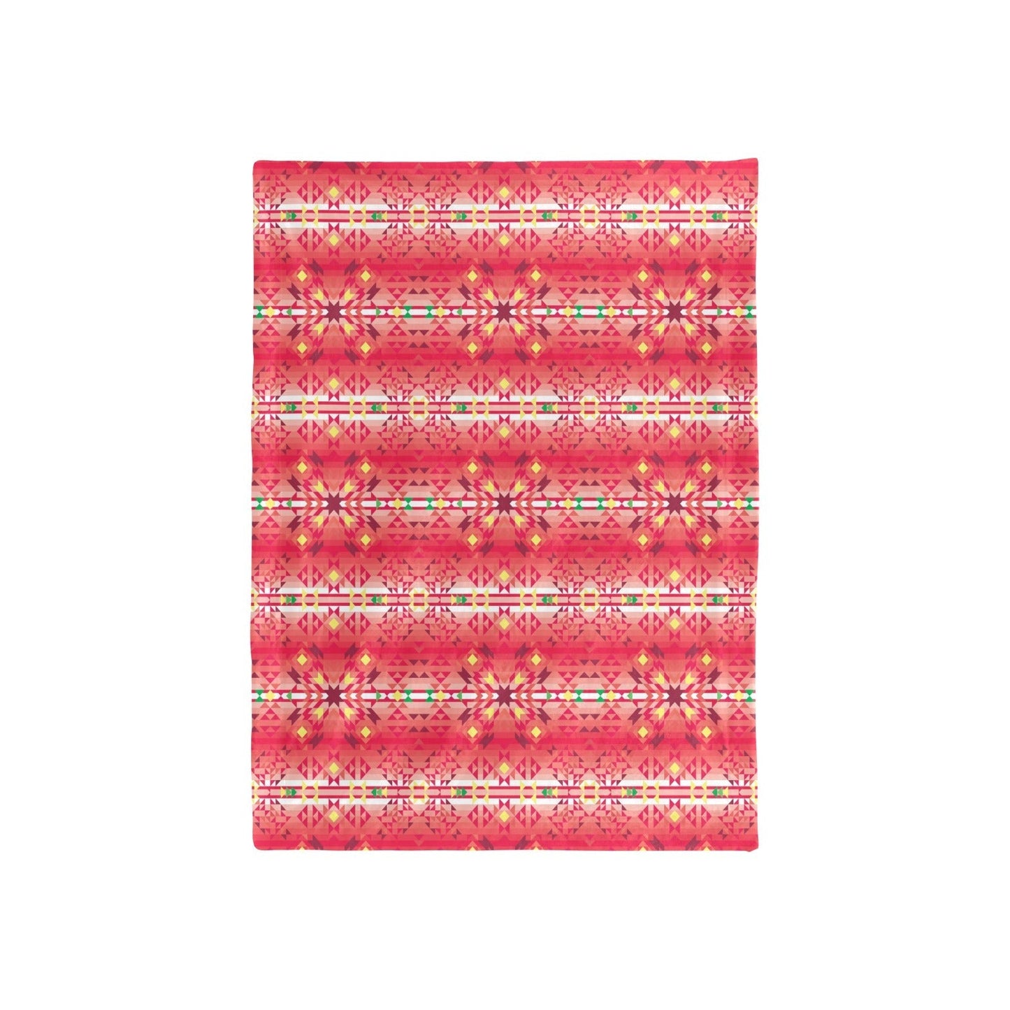 Red Pink Star Baby Blanket 40"x50" Baby Blanket 40"x50" e-joyer 