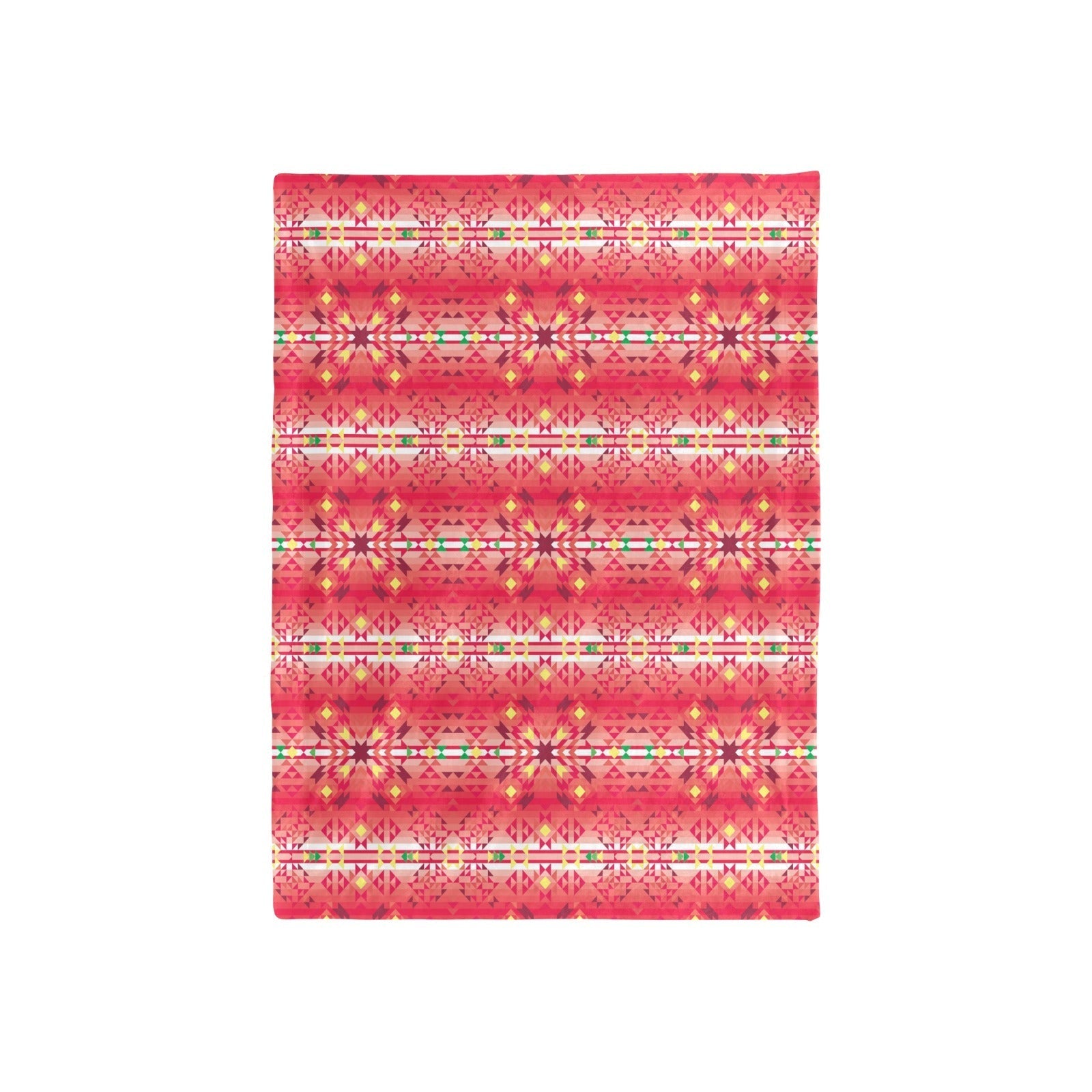 Red Pink Star Baby Blanket 40"x50" Baby Blanket 40"x50" e-joyer 