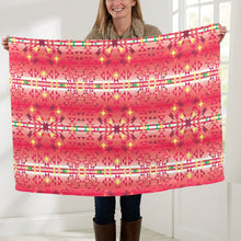 Load image into Gallery viewer, Red Pink Star Baby Blanket 40&quot;x50&quot; Baby Blanket 40&quot;x50&quot; e-joyer 
