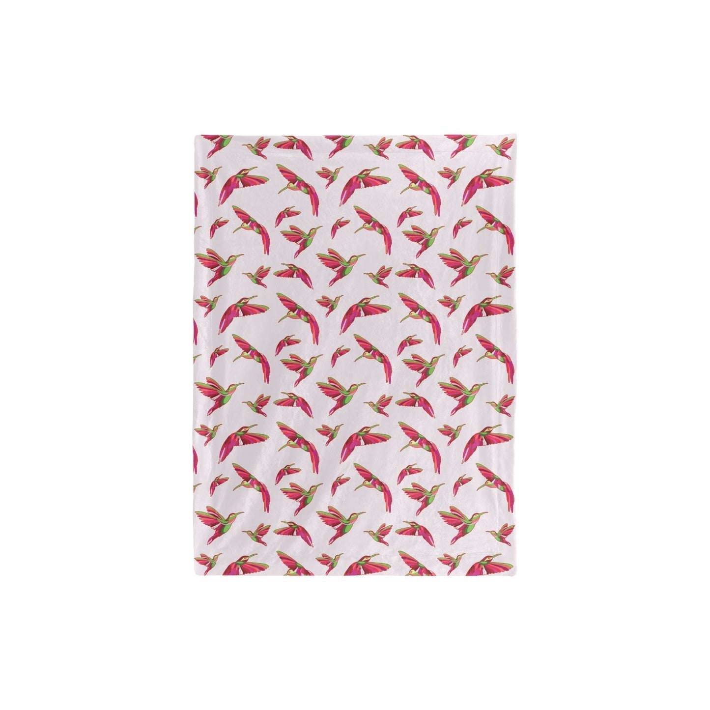 Red Swift Small Baby Blanket