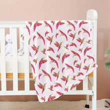 Load image into Gallery viewer, Red Swift Colourful Baby Blanket 40&quot;x50&quot; Baby Blanket 40&quot;x50&quot; e-joyer 
